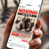 Retro Boxing Match Promotion