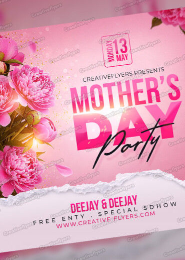 mother day flyer design