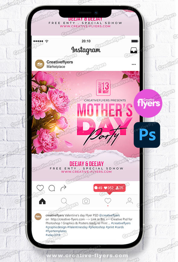 mother day flyer design