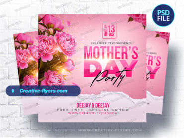 Elegant Mother's Day flyer (4) mother day flyer design