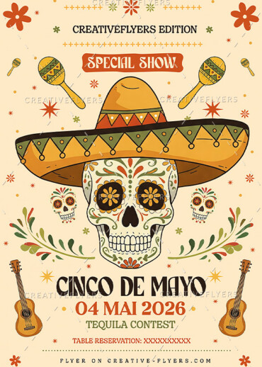 cinco de mayo Poster to edit