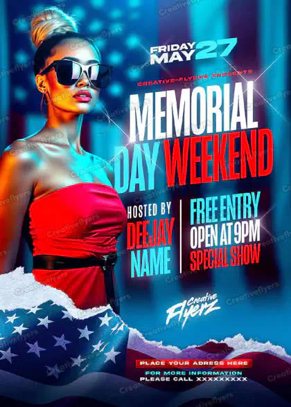 Vibrant Memorial Day Bash