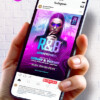 RnB Poster template