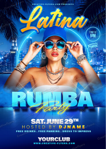 Latin Vibes Flyer Design