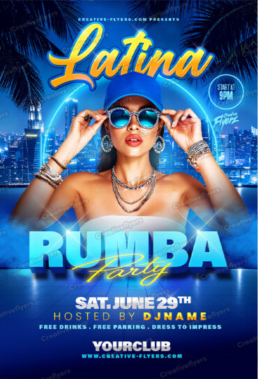 Latin Vibes Flyer Design