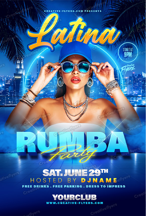 Latin Vibes Flyer Design