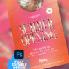 Elegant Summer Opening Flyer