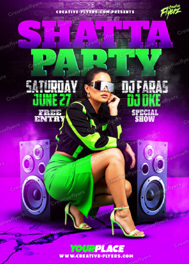 Vibrant Street Dance Flyer