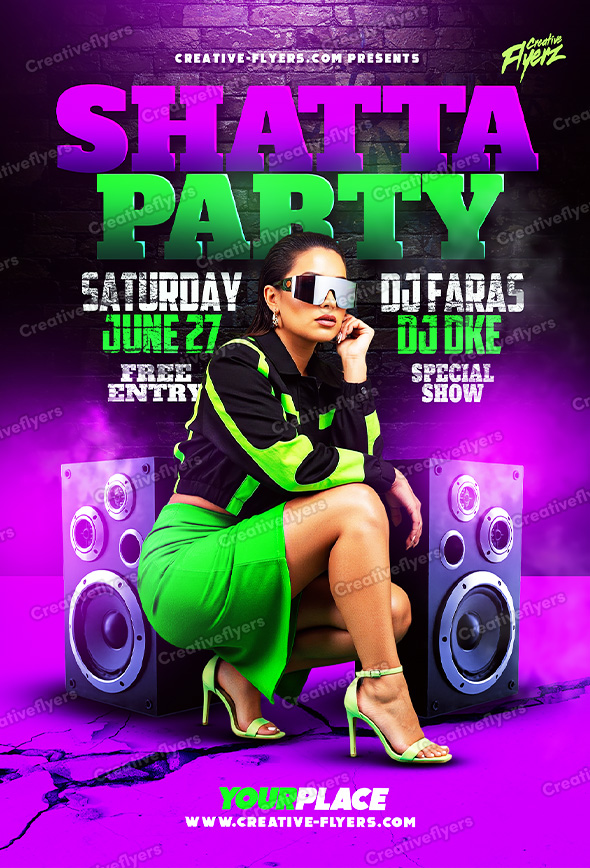 Vibrant Street Dance Flyer