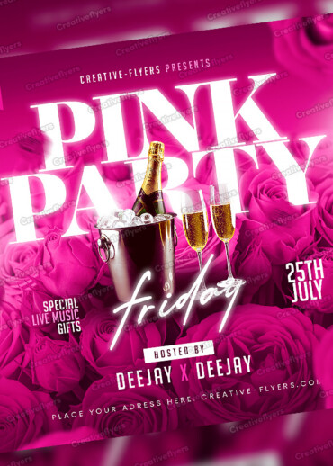 Romantic and Festive Flyer