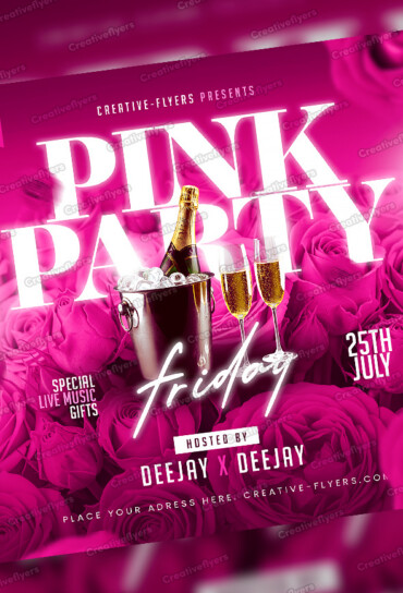 Romantic and Festive Flyer