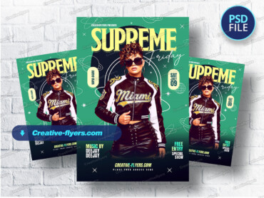 Futuristic Urban Nightlife Flyer (5) Futuristic Urban Nightlife Creation