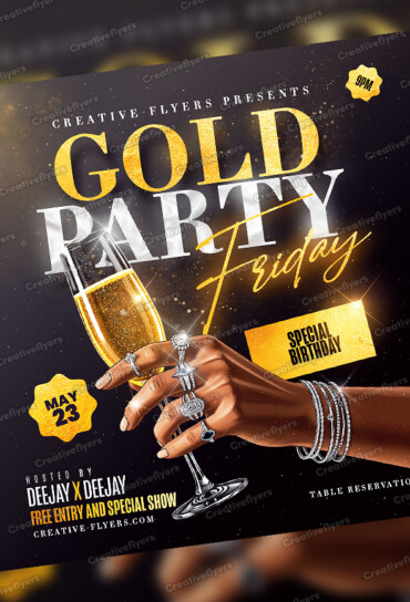 Champagne-Inspired Glam Design