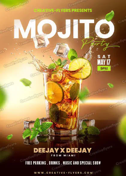 Fresh Cocktail Event Graphic