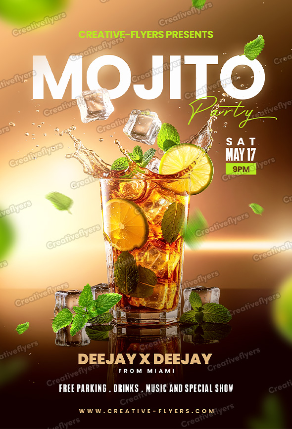 Fresh Cocktail Event Graphic