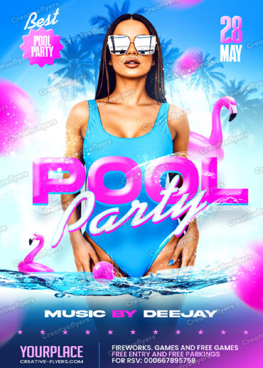 Pool party event design