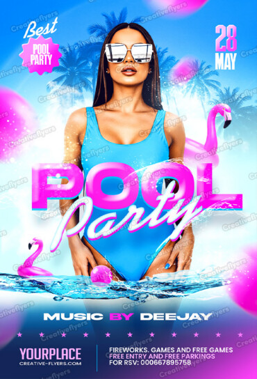 Pool party event design