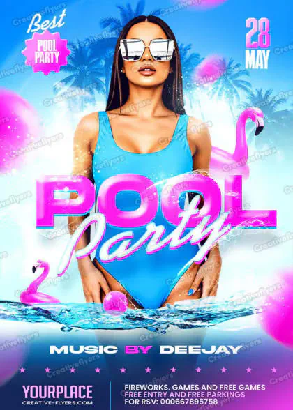 Pool party event design