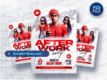 Urban Nightlife Flyer Concept (5) After Work Energy Design