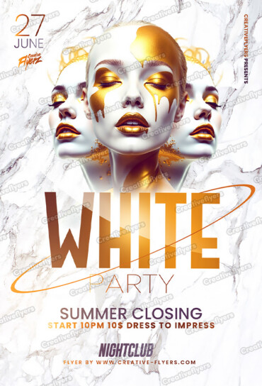 Golden Touch Nightlife Flyer