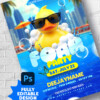 Summer Pool Flyer design