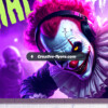 Creepy Clown Party Flyer