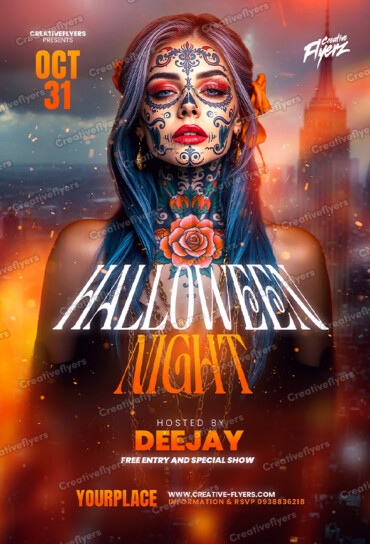 Gothic Glam Halloween Art