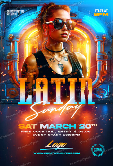 Urban and modern Flyer to edit