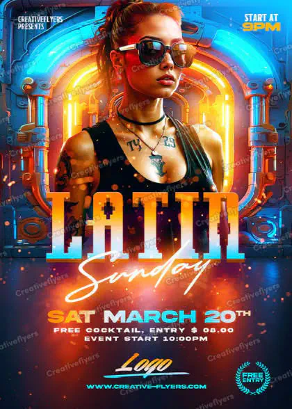 Urban and modern Flyer to edit