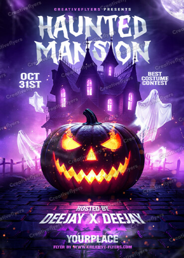 Spooky Night Digital Artwork