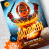 Creepy Party Flyer Creation