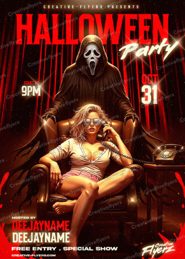 Haunting Party Poster Art