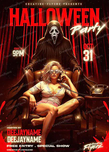 Haunting Party Poster Art