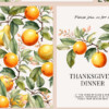 Elegant Thanksgiving flyer