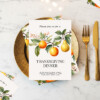 Elegant Thanksgiving flyer