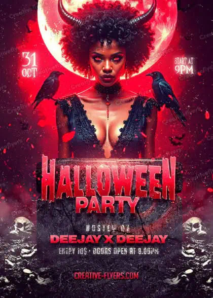 halloween template for adobe photoshop