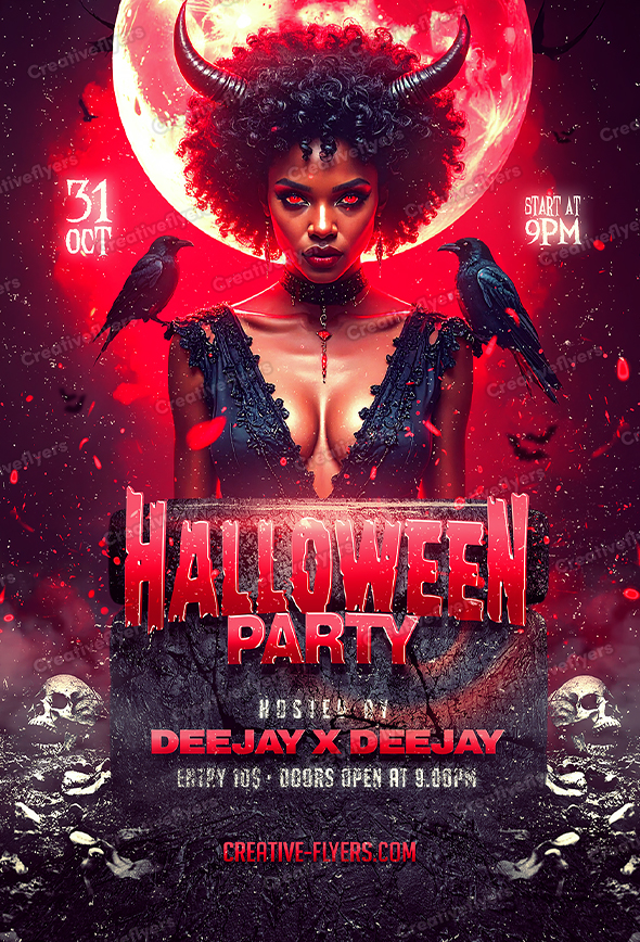 halloween template for adobe photoshop