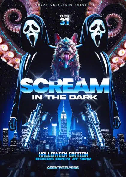 Scream City Flyer Design