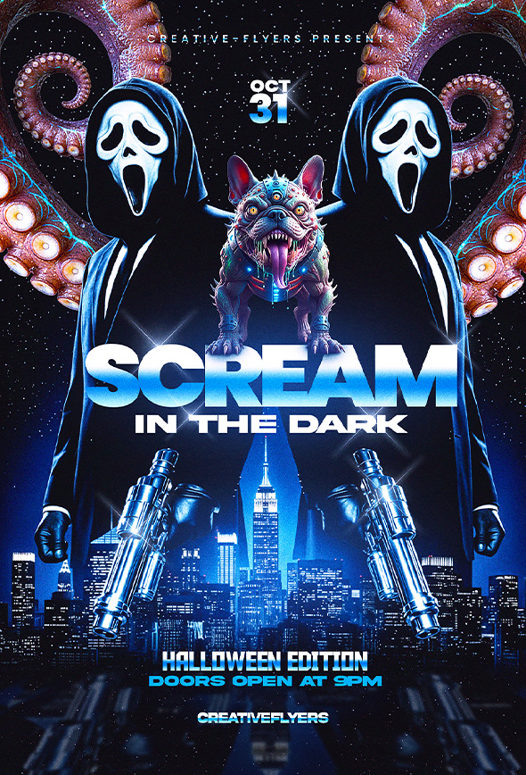 Scream City Flyer Design