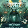 Terrifying haunted house flyer