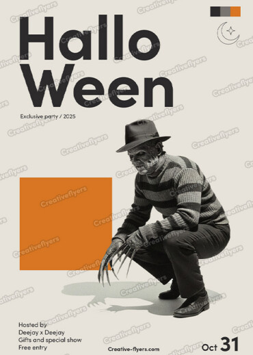 Creepy Halloween Concept