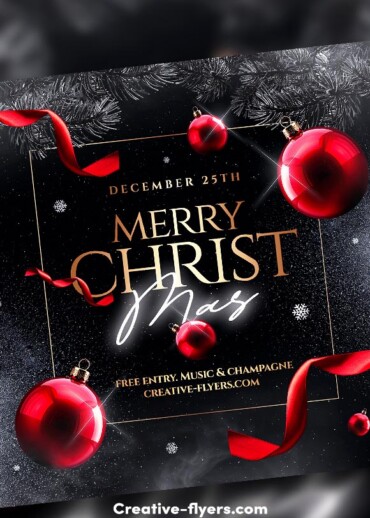 Luxury Holiday Event flyer