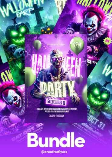 Horror Night Flyers Bundle