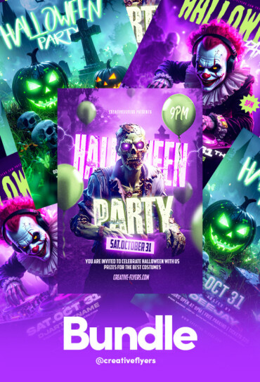 Horror Night Flyers Bundle