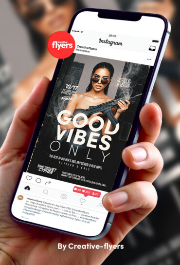 Hip Hop an Rnb Psd Flyer