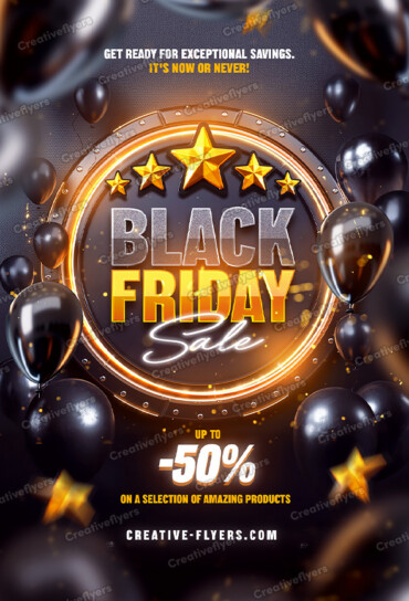 Premium Black Friday Template Sale