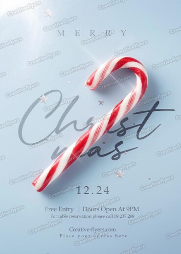 Elegant Holiday Party Poster