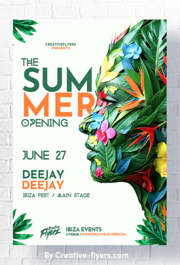 Photoshop Summer Opening Design