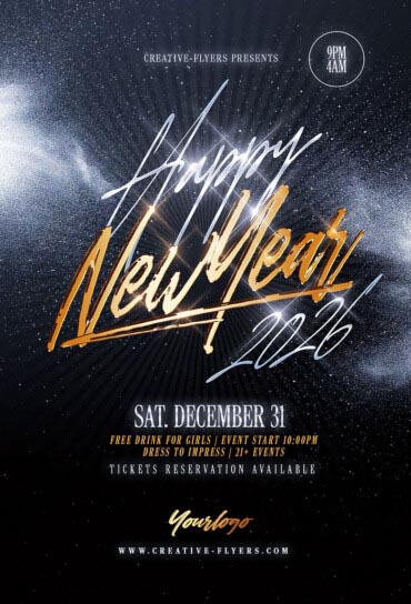 NYE Poster to customize