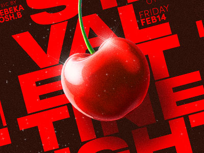 Valentine's day flyer design